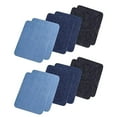 thumbnail image 3 of 3x12 Uds. Pantalones de costura multicolor, abrigos, algodón rectangular, bricolaje 4 piezas, 3 of 10