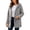 Multiple Colors, variant on ‌Fuzzy Fleece Jackets for Women Cable Knit Hooded Coat Long Sleeve Button Down Winter Warm Cardigan with Pockets