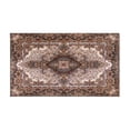 thumbnail image 2 of Kitchen Rugs and Mats Non Skid Washable Brown Pattern Bohemia Kitchen Mat and Rug Set,Floor Cushion Waterproof Rug,Rubber Backed Area Rugs for Kitchen Laundry, 2 of 7