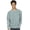 Bay, variant on Apparel 9930 Camden Crew Neck Sweatshirt-Chambray-XXS