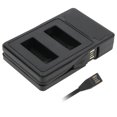 thumbnail image 1 of Cargador de batería LHCER para cámara USB con pantalla LCD doble ranura para Gopro, 1 of 8