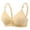 Beige, variant on yievot Women's Front Button Closure Bra Comfort Full Coverage Bra Senior Front-Closing Wirefree Bra Everyday Wireless Bras