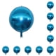 thumbnail image 3 of Cateissary Globos redondos Película de aluminio Gran tamaño Ligero Casa Globo Atmósfera Arreglo Accesorios para fotos Accesorio Azul Azul 10piezas Cateissary CBP376623, 3 of 6