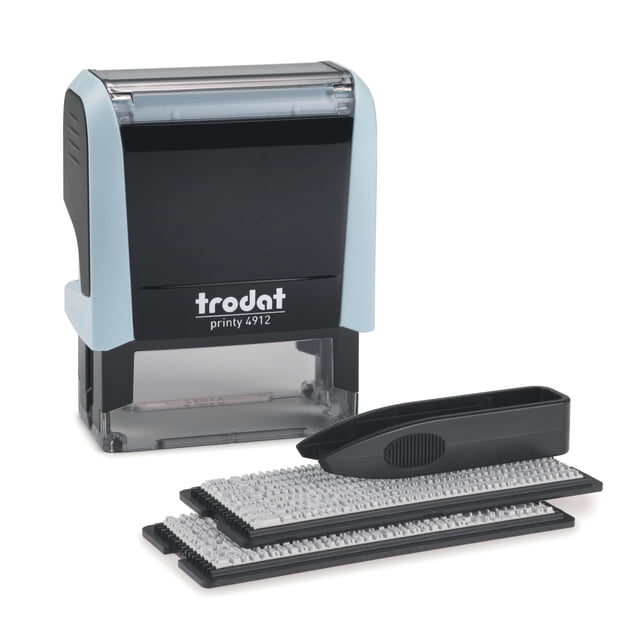 Stamp Trodat 4912/SS Printy 4.0 Tipomatic Azul Pastel
