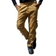 thumbnail image 3 of Skylinewears Mens Casual Wild Cargo Pants Multi Pockets 100% Cotton Trousers, 3 of 4