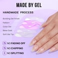 thumbnail image 3 of Set BtartBox de gel blando Press On Nails, color almendra, cromo nude 30, 3 of 8