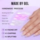 thumbnail image 3 of Set BtartBox de gel blando Press On Nails, color almendra, cromo nude 30, 3 of 8