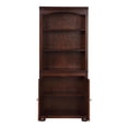 thumbnail image 3 of Omni 4-Shelf Solid Wood Bookcase, Espresso, 3 of 8