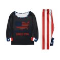 thumbnail image 4 of Independence Day Pjs Set, Patriotic 250th Anniversary Family Matching Pajamas Set, American Flag Print Long Sleeve Sleepwear for Family , 1776-2026 Usa Independence Day Loungewear, 4 of 5