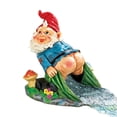 thumbnail image 1 of Resina Gnome Downspout Extender Decoración Gnomo De Jardín Estatua Escultura De Césped Decoración Al Aire Libre Monstrate HA036172-00, 1 of 6