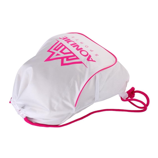 Bolsa De Gimnasio Impermeable Baoblaze Con Cordón Blanco Malla 36 x 43 cm