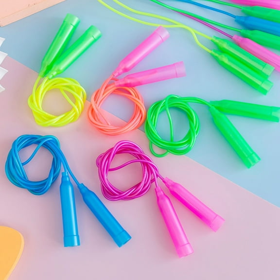 NICERIO 12Pcs Adjustable Skipping Ropes with Lightweight Design Comfortable Grip for Active Use