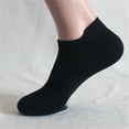 thumbnail image 3 of Uqiangy No Show Socks Womens for Flats Flat Shoes for Women Flat Socks for Women Footies Socks for Women No Show Low Cut Socks Women Cotton No Show Socks for Women Black L, 3 of 5