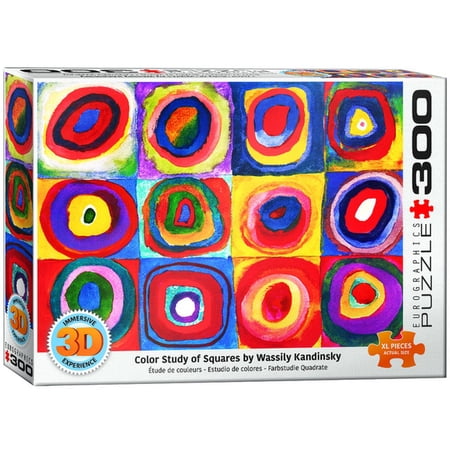 Color Study of Squares 3D Lenticular