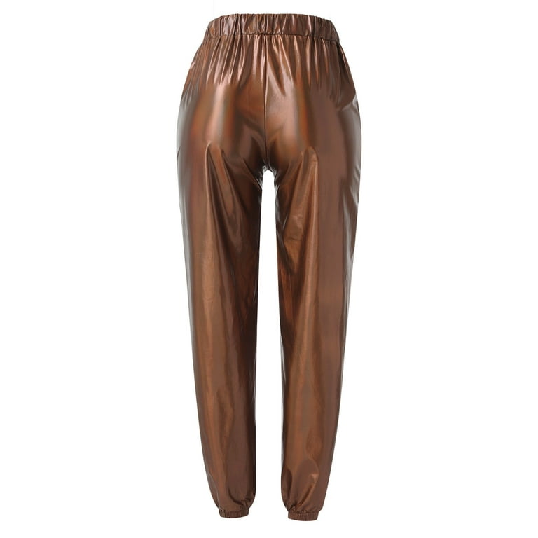 Aayomet Sweatpants Women Women Casual High Waisted Cargo Pants Wide Leg  Casual Denim Women Business Casual Pants plus Size,Black XXL 