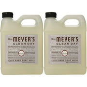 Mrs. Meyers Clean Day Hand Soap Refill, Lavender 33 oz (Pack Of 2)