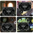 thumbnail image 2 of Wood Spirit Board Pendulum Board Wooden Talking Boards with Planchette Black Divination Game Kit Spirit Hunt Metaphysical Message Decor for Wicca, 2 of 9