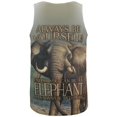 thumbnail image 2 of Always Be Yourself Unless Elephant All Over Mens Tank Top Multi 2XL, 2 of 2