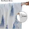 thumbnail image 6 of Light Blocking Curtains Blue Mountains Curtain Hanging Vertically 42x84, 6 of 6