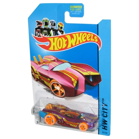 Hot Wheels HW City (2013) Purple Prototype H-24 Toy Car 59/250