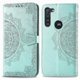 thumbnail image 1 of Funda de piel sintética para Moto G8 Power, color verde, 1 of 5