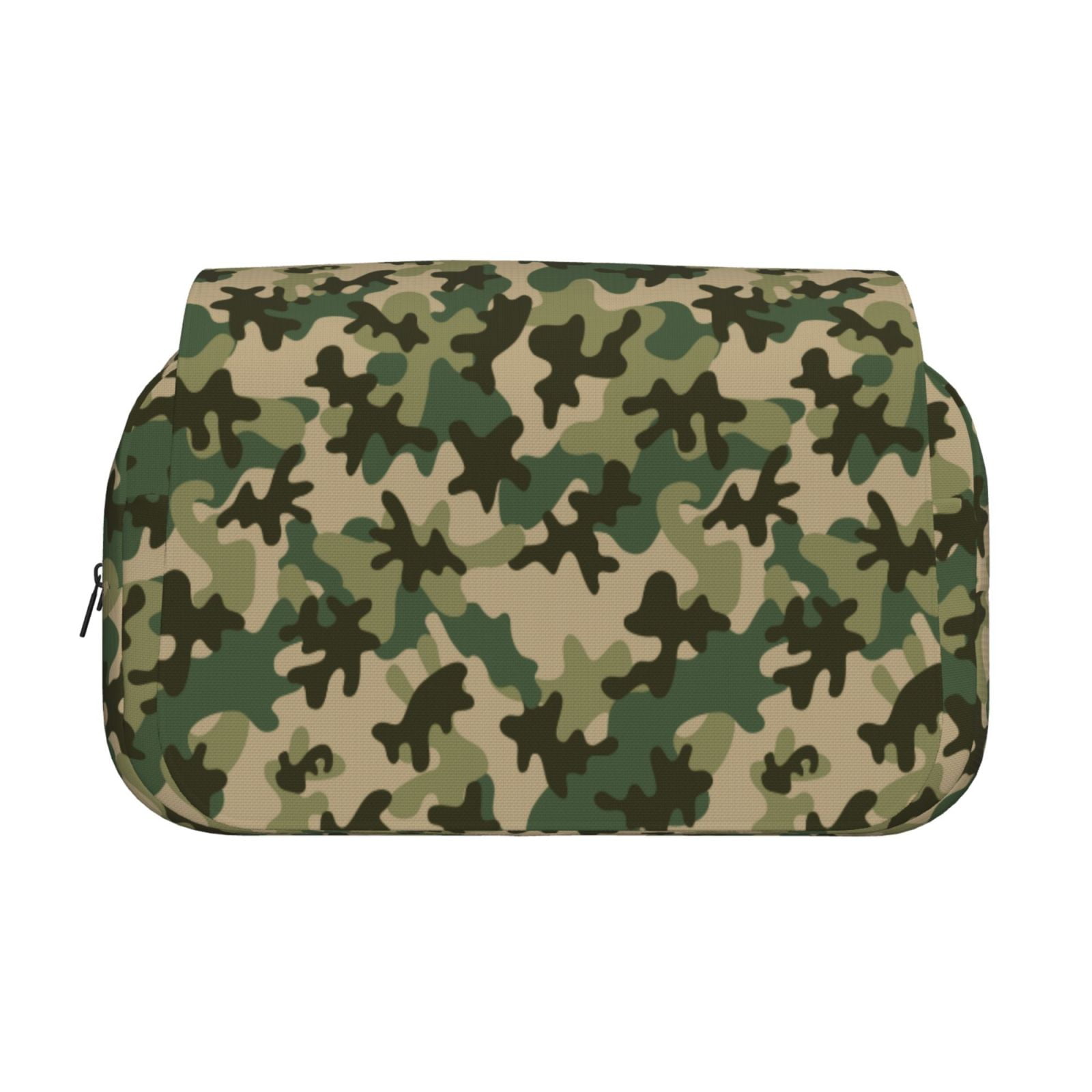 Rateoe Camouflag Pattern Double Clamshell Pen Case, Storage Organizer with Two Zipper Compartments– Holds Up to 50 Pencils & Pens