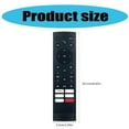 thumbnail image 5 of AOOOWER ERF3L90H Precisions Remote for Smarts TVs with 4K Support Customizable, 5 of 9