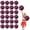 Bronze and Blue, variant on 26 Pcs Cheerleading Pom Poms, Cheerleader Pompoms with Finger Holes,Fit for Team Spirit Sports Dance Cheering