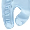 thumbnail image 6 of Zanarzt Newborn Baby Boy Romper Baby 1st Birthday Outfit Letter Embroidery Long Sleeve Zip Up Romper Footed Jumpsuit with Headband BU1,6-12 Months, 6 of 7