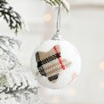 thumbnail image 4 of Juego de adornos de bolas navideñas Laklulu para árbol de Navidad, decoración del hogar para fiestas, vacaciones, bodas, aniversarios, Halloween, adornos navideños, 4 of 5
