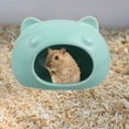 thumbnail image 2 of Cachette pour Cochon d'Inde Maison en Céramique pour Hamster Accessoire de Cage pour Hamsters Cachette pour Hamster, 2 of 9