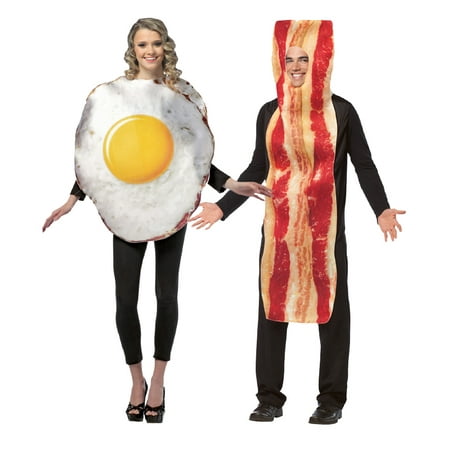 Adult Bacon and Eggs Costume Set