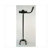 TFI Bariatric Platform Quad Crutch in in Black