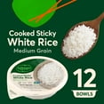thumbnail image 2 of Bibigo Cooked Sticky White Rice Bowls 7.4 Ounce (12 Count), 2 of 9