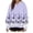 Purple, variant on Wancir Womens Tops Casual Shirts Long Sleeve Hoodie Pullover Blouses Loose Fitting Tees Fashion Clothing Sweatshirts