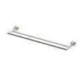 thumbnail image 2 of Gatco 4644 Glam 24" Double Towel Bar, Satin Nickel, 2 of 4
