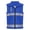 Blue, variant on Qiopertar Women's Breathable Mesh Fishing Hiking Vest Jacket Casual Outdoor Travel Photography Waistcoat with Pockets Lightweight Comfy, Blue L