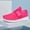 Pink, variant on YYTLCH Women's Laceless Breathable Sports Shoes Comfortable and Lightweight Walking Shoes