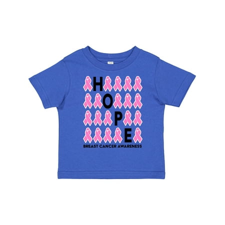 

Inktastic Hope- Breast Cancer Awareness Gift Toddler Boy or Toddler Girl T-Shirt