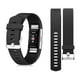 Zodaca Bande de Remplacement pour Fitbit Charge 2 Réglable Sport Bande Sangle Accessoires Bracelet avec Attaches et Fermoirs Métalliques - Noir – image 1 sur 10