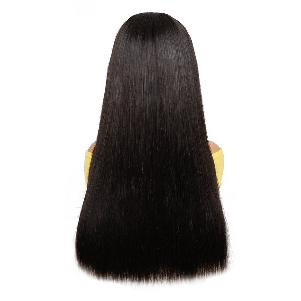 Human Hair Wig 4×4 HD Lace Front Wigs Human Hair 300% Density Bone Straight Brazilian Real Lace Frontal Wigs