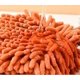 thumbnail image 5 of Toalla de mano de chenilla con bola afelpada para niños, bonita toalla de mano con lazo para colgar, toalla de cocina de microfibra, toalla de mano para baño, color naranja, 18 x 18 cm, 5 of 5