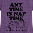 thumbnail image 3 of Garfield - Nap Sketch - Toddler & Youth Girls Short Sleeve Graphic T-Shirt, 3 of 5