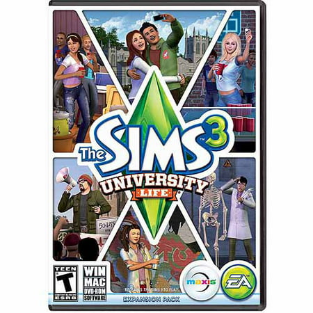 Sims 3 University Life Expansion Pack (PC/Mac) (Digital (Best Looking Sims 3)