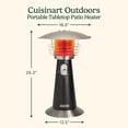 thumbnail image 2 of Calentador de propano para exteriores Cuisinart COH-500 11.000 BTU negro, 2 of 8