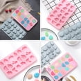 thumbnail image 3 of 2pcs Fruit Theme Silicone Fondant Mould Ice Cube Mold Chocolate Mould for Home, 3 of 8