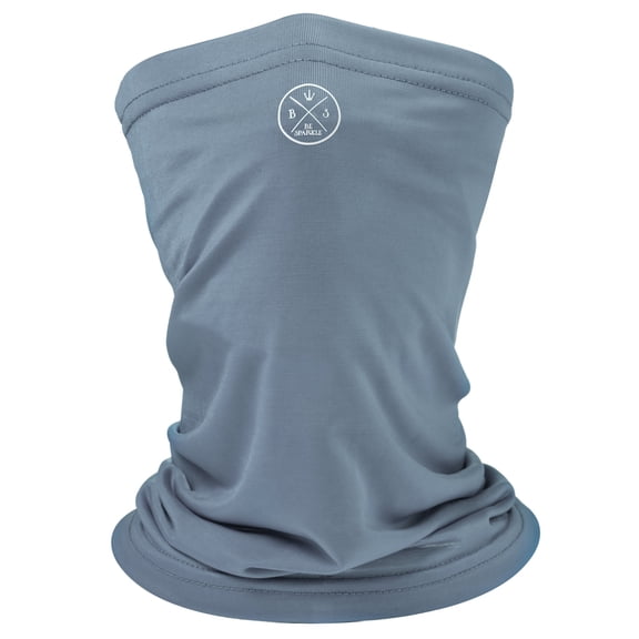 Be Sparkle Neck Gaiter Face Mask, Bandana Face Cover for Men and Women, Workout Mask (Gray)