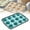 N, variant on Silicone Muffin Pan With Metal Reinforced Frame 6 Cup And 12 Cup Regular Size Cupcake Baking Pan Non Stick Oven Safe Muffin Tray Available In Gray Blue And Red Colors For Home Baking