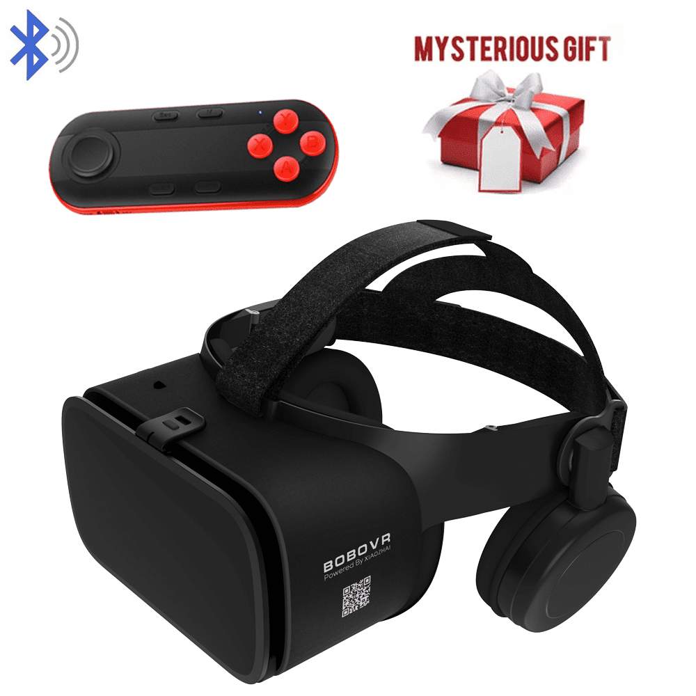 3D Virtual Glasses Gaming Headset Watching Movies VR For Phone Game 