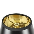 thumbnail image 4 of Home Concept 5x10x8.5 Black Parchment Empire Lampshade, 4 of 5
